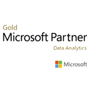 Microsoft Gold Certified Data Analytics Partner Logo